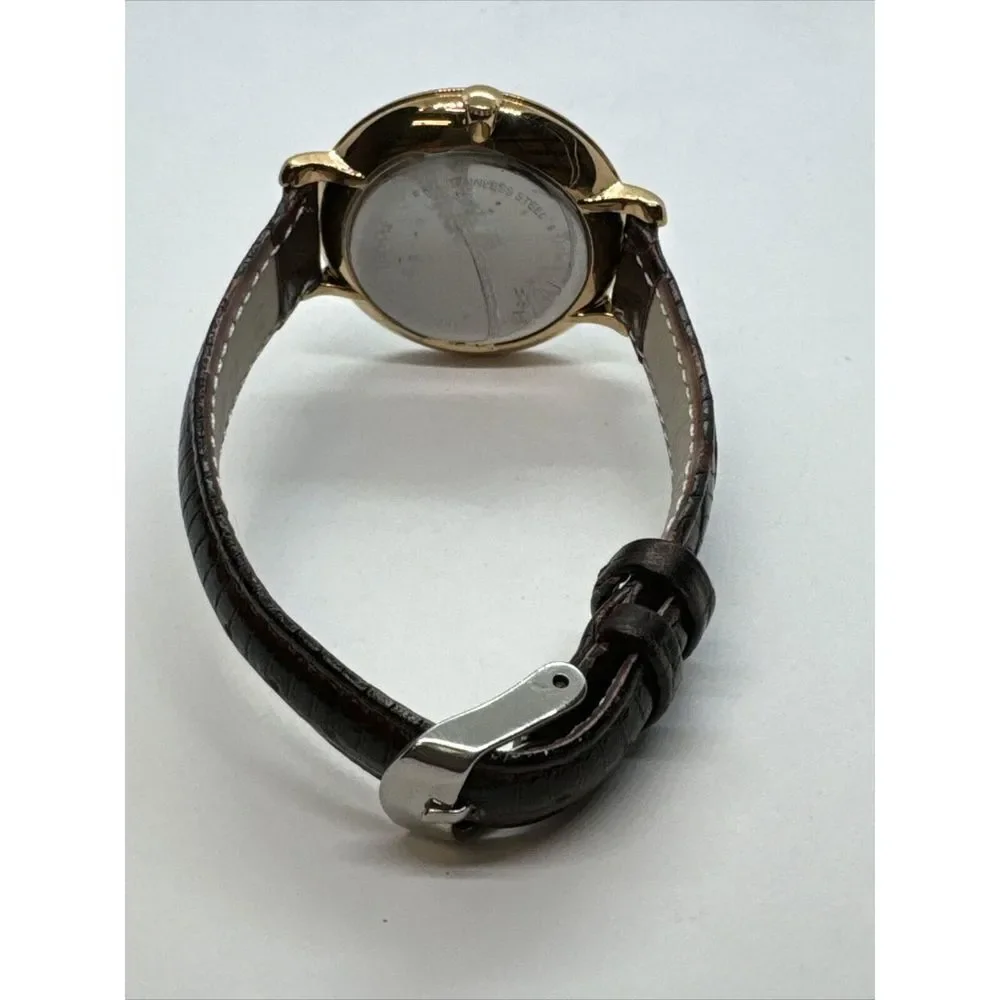 Fossil Jacqueline ES3435 Women’s Brown Leather Analog Dial Quartz Watch JNA353